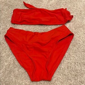 Red Bikini Set